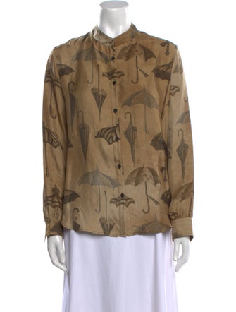 Uma Wang 2021 Trova Button-Up Top