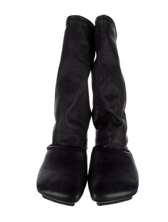 Uma Wang Leather Sock Boots