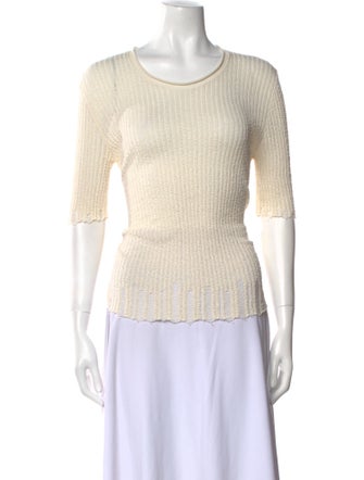 Uma Wang Scoop Neck Sweater