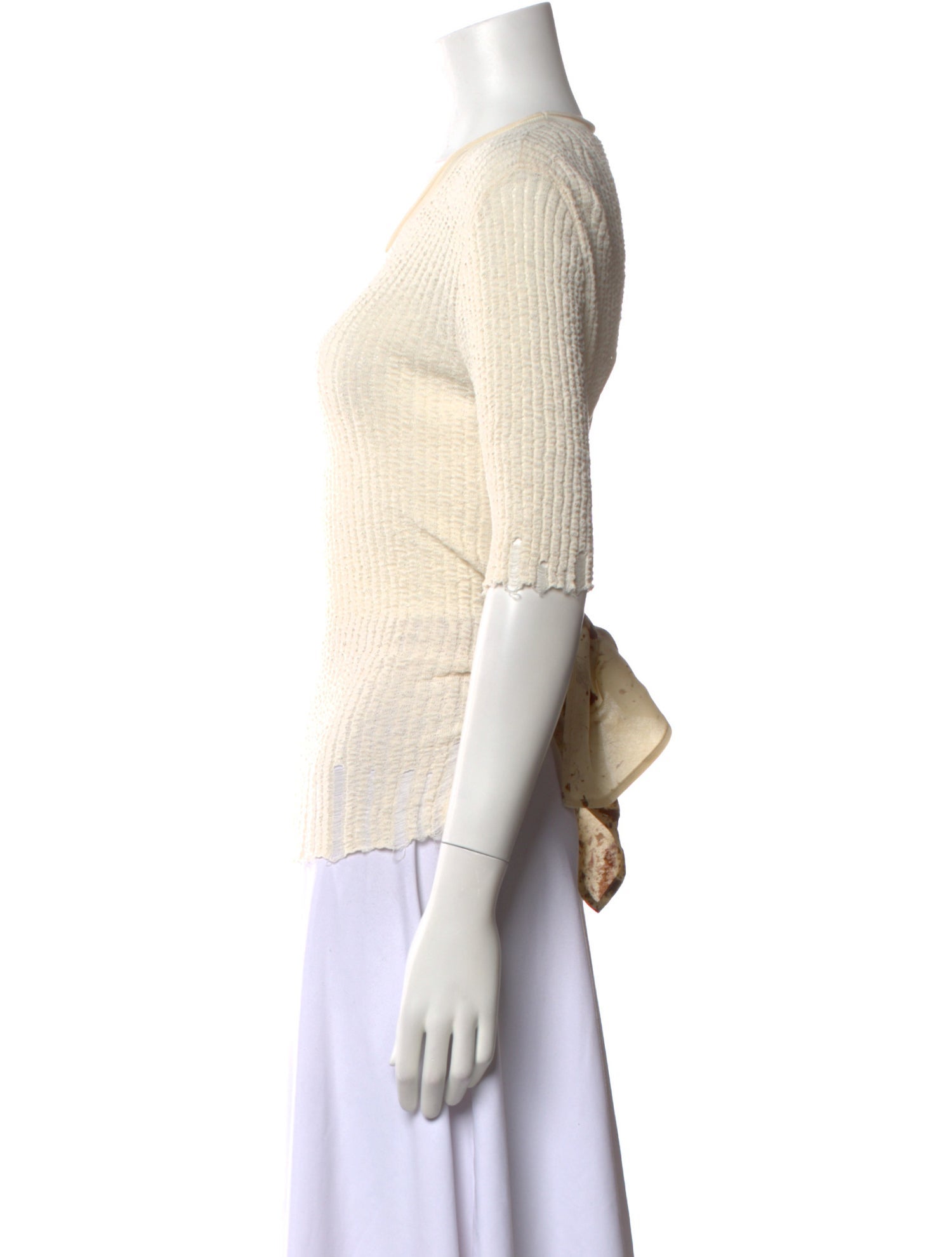 Uma Wang Scoop Neck Sweater