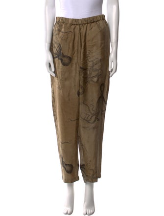 Uma Wang 2021 Straight Leg Pants