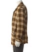 Uma Wang 2022 Plaid Print Peacoat