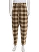 Uma Wang Plaid Print Lounge Bottoms