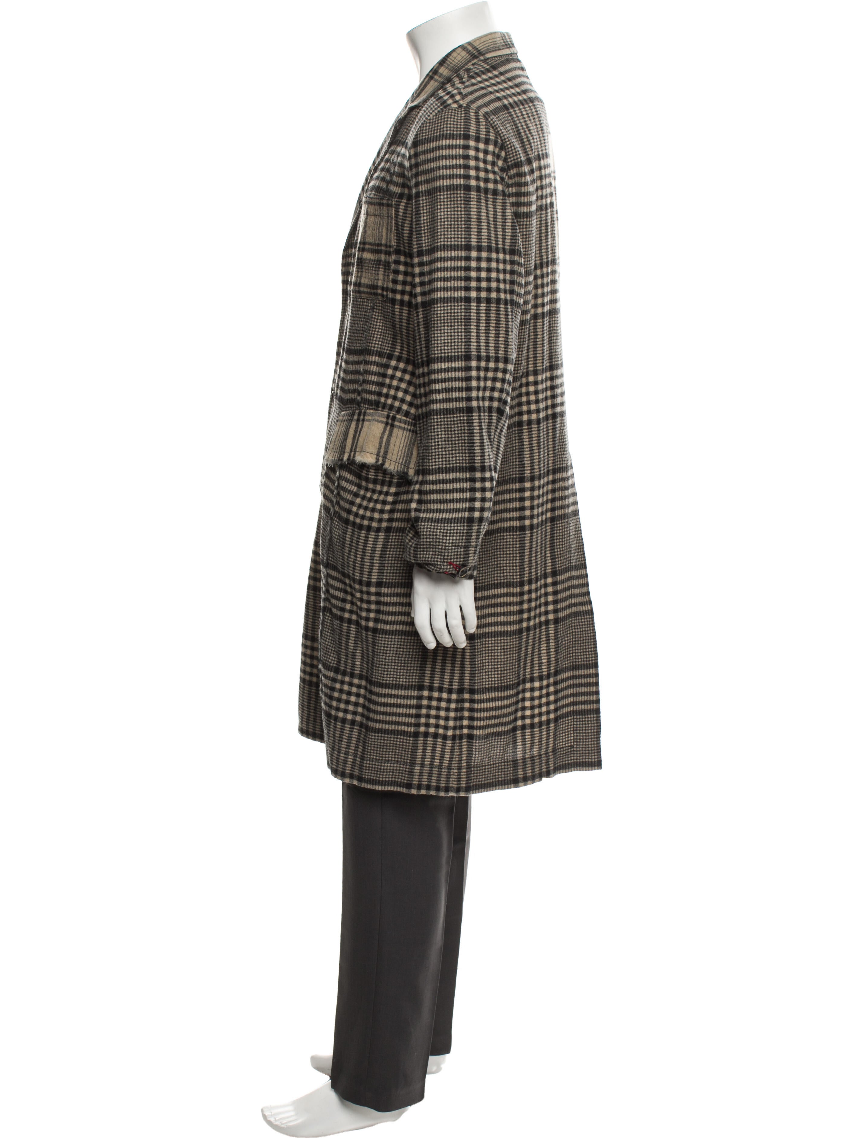 Uma Wang 2021 Virgin Wool Trench Coat