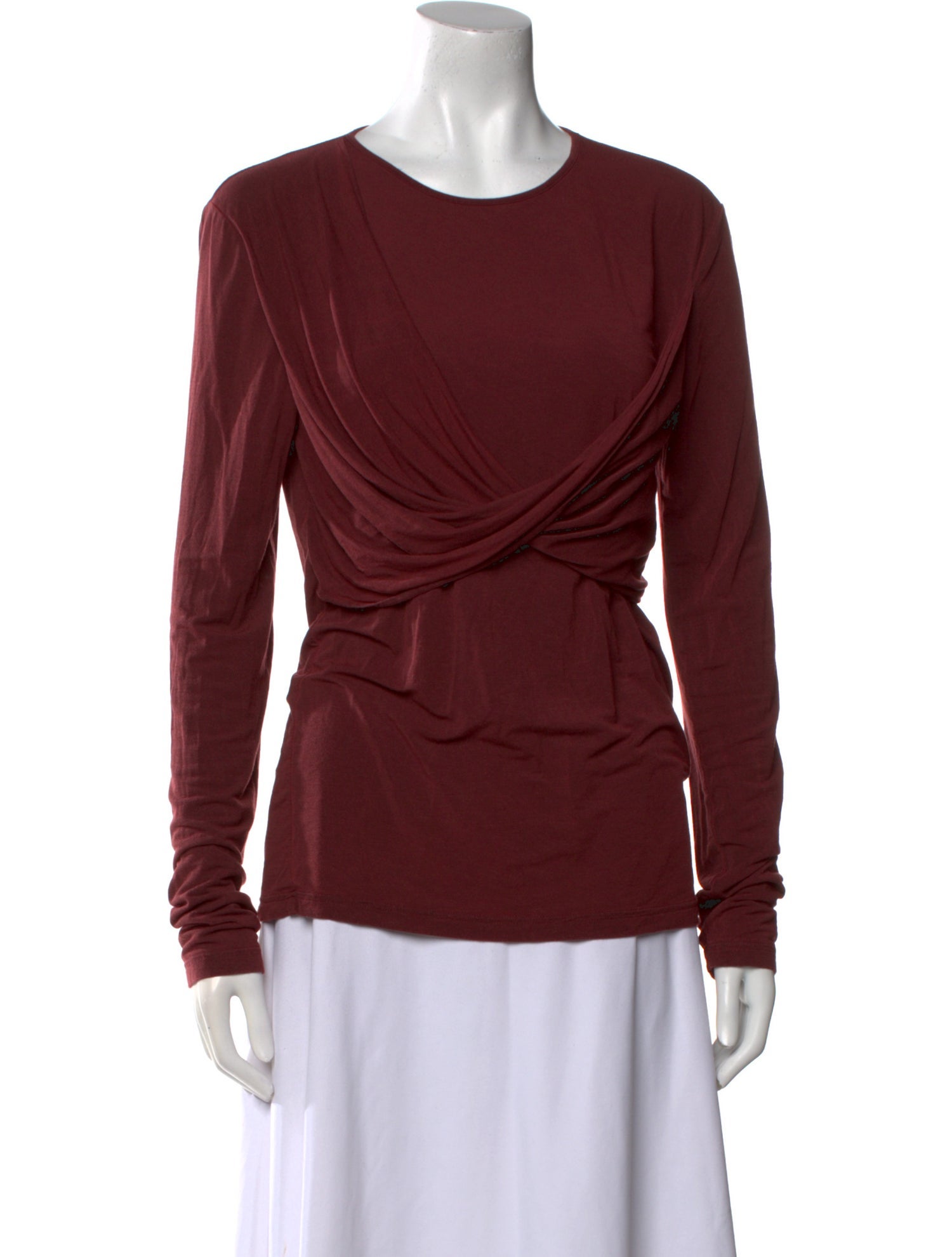 Uma Wang 2005 Cowl Neck Blouse