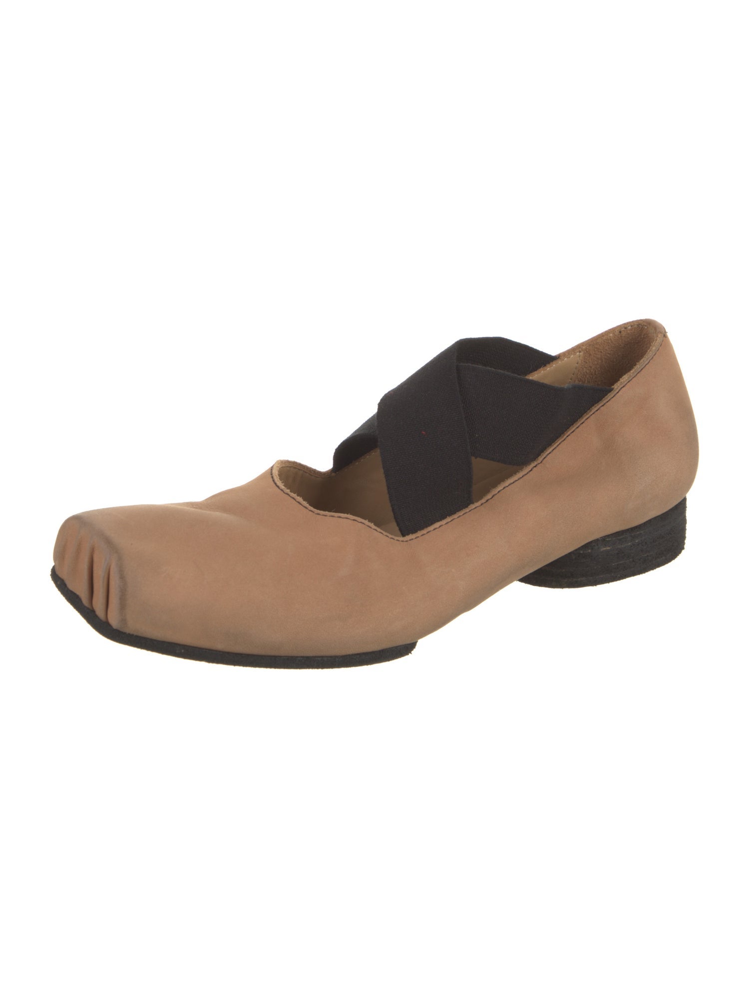 Uma Wang Leather Mary Jane Flats