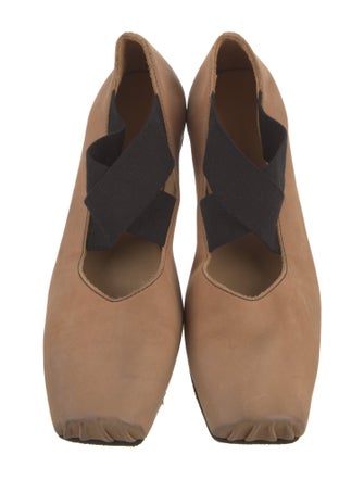 Uma Wang Leather Mary Jane Flats