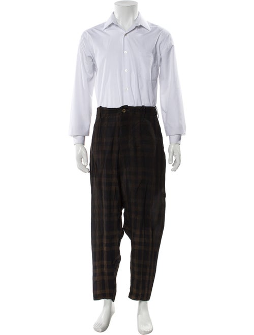 Uma Wang 2018 Plaid Print Pajama Set