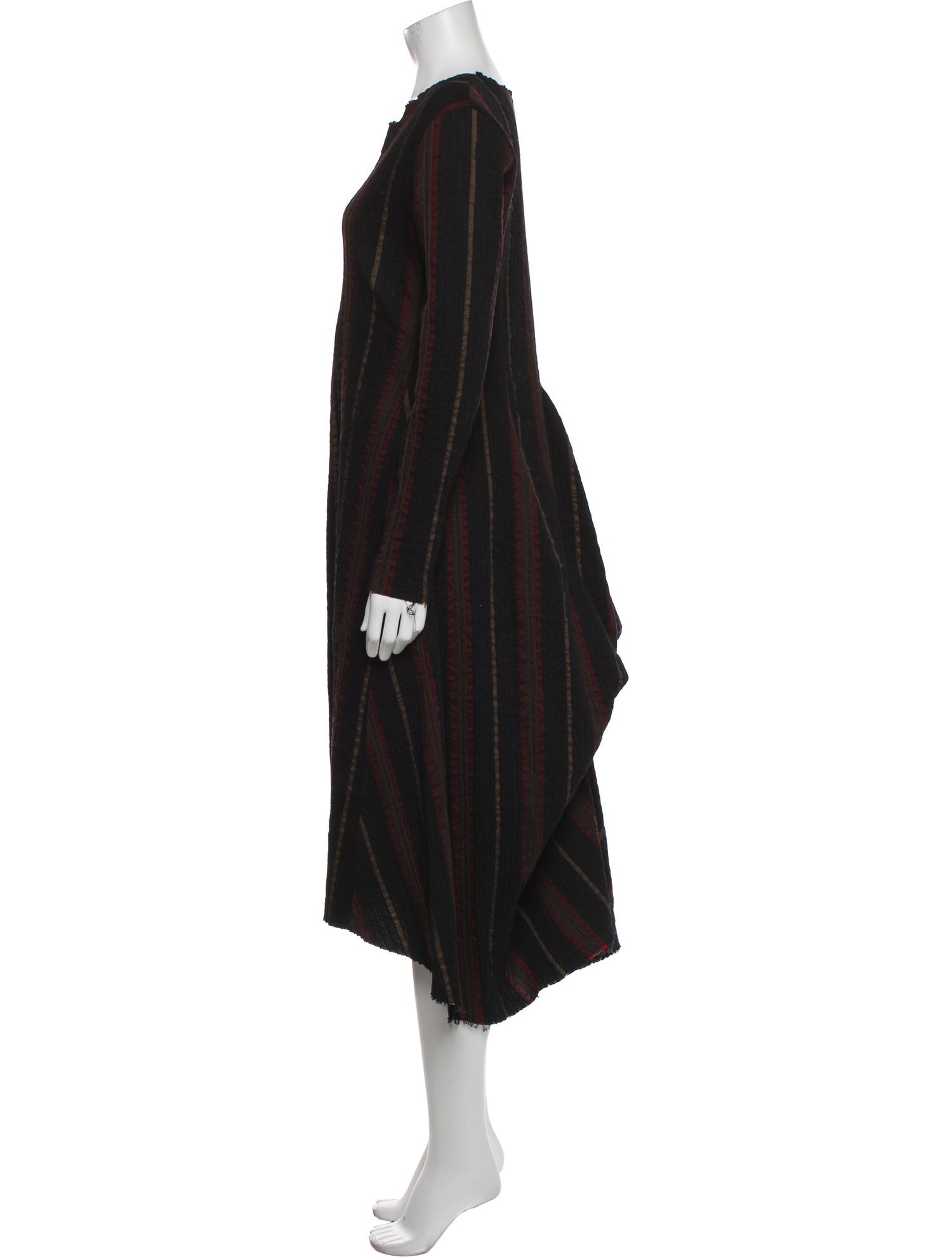 Uma Wang Crew Neck Long Dress