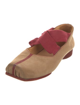 Uma Wang Suede Flats