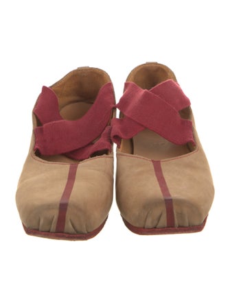 Uma Wang Suede Flats