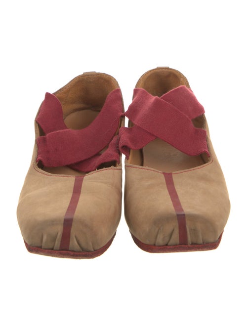 Uma Wang Suede Flats