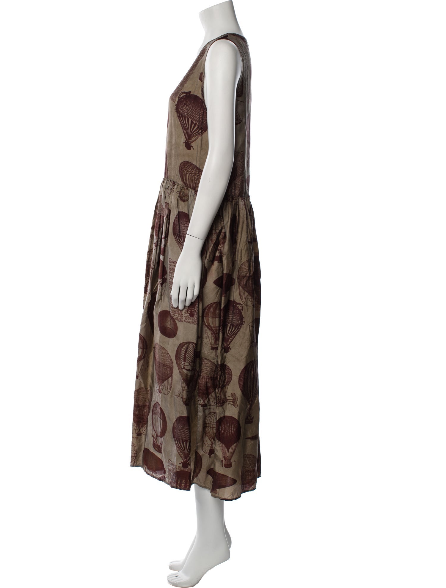 Uma Wang 2022 Long Dress