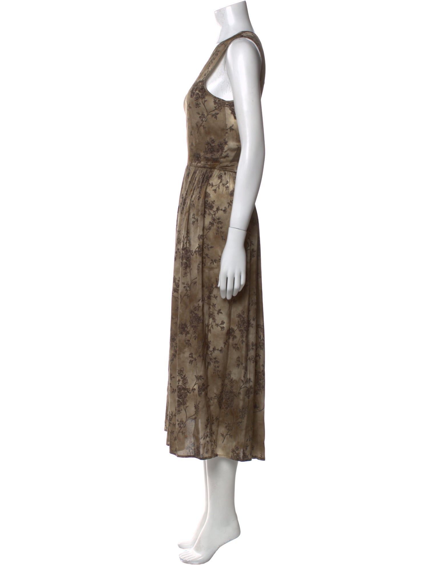 Uma Wang Silk Long Dress w/ Tags