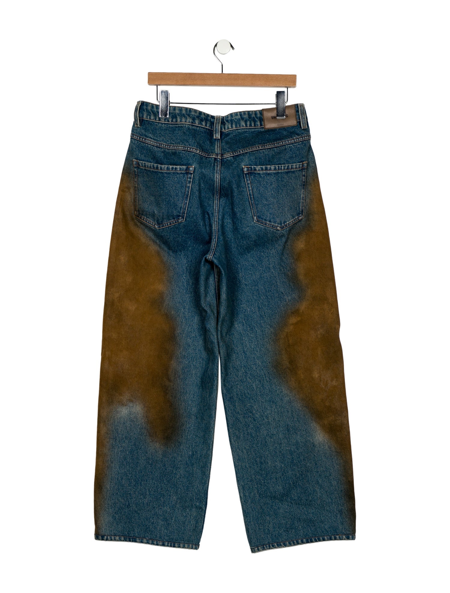 Uma Wang High-Rise Wide Leg Jeans