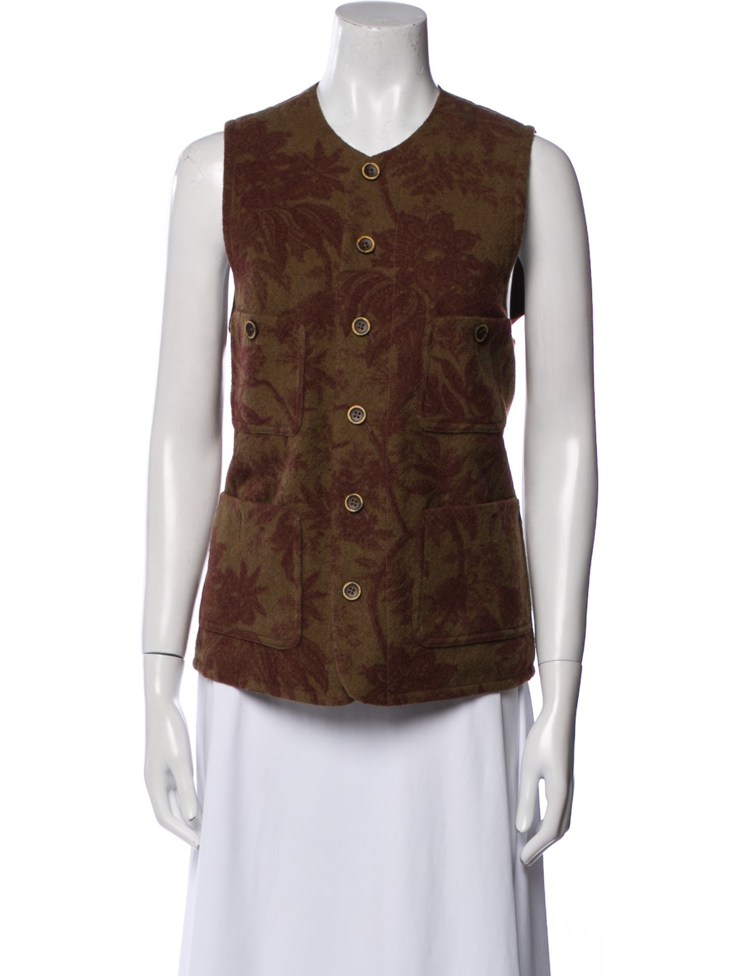 Uma Wang Virgin Wool Vest