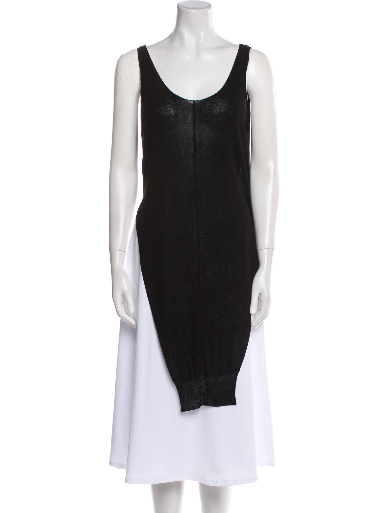 Uma Wang Scoop Neck Sleeveless Tunic