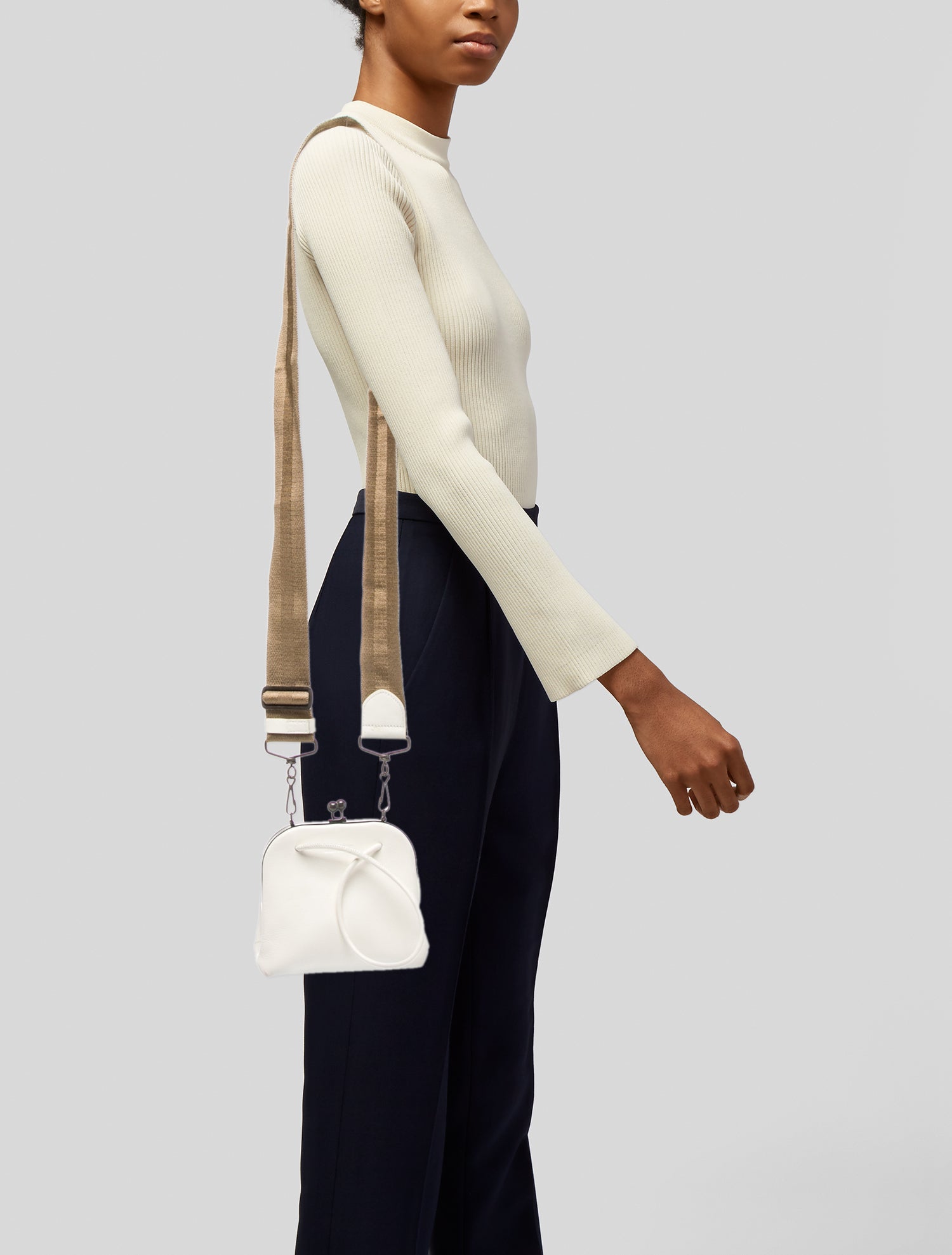 Uma Wang Leather Bucket Bag