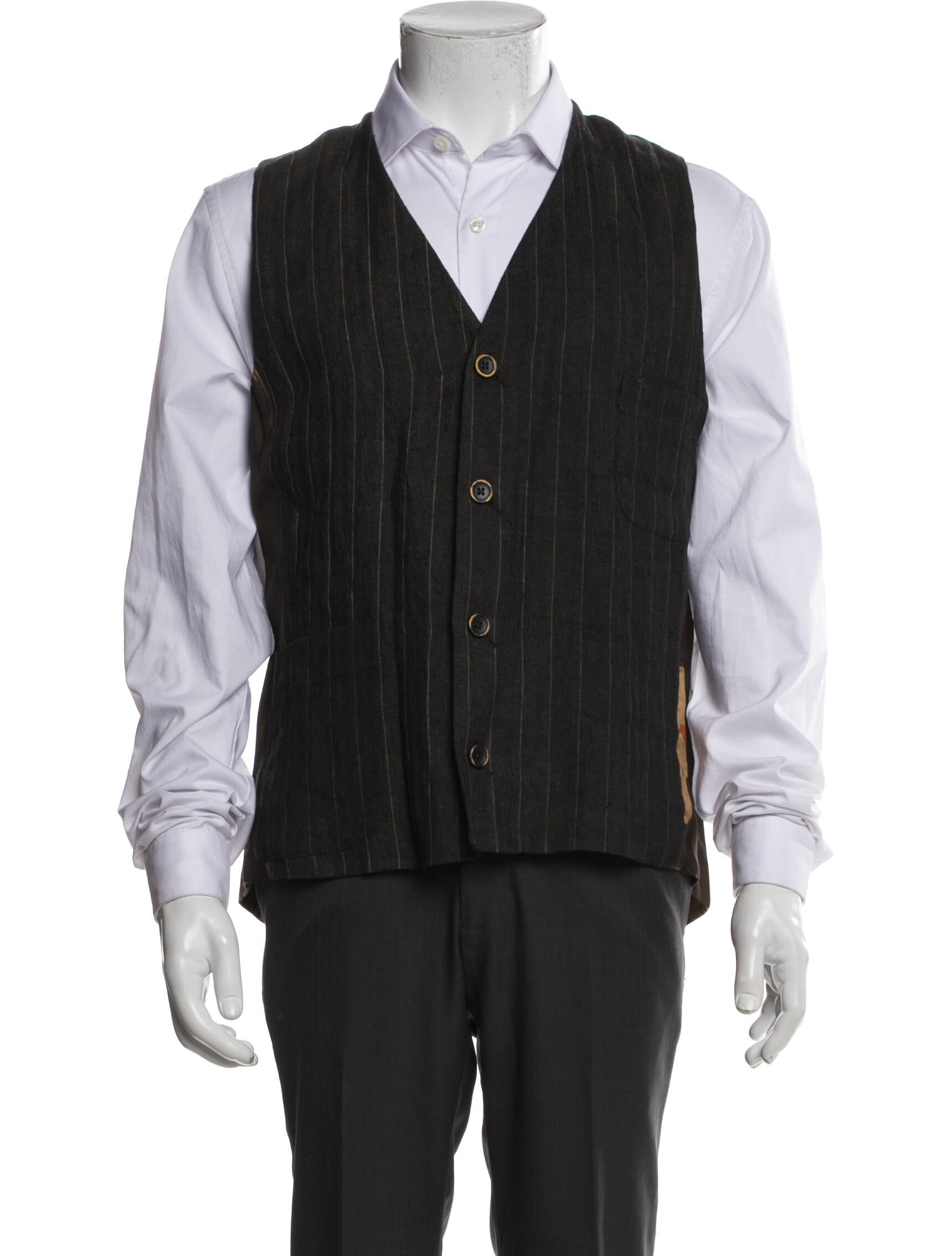 Uma Wang 2020 Linen Sweater Vest