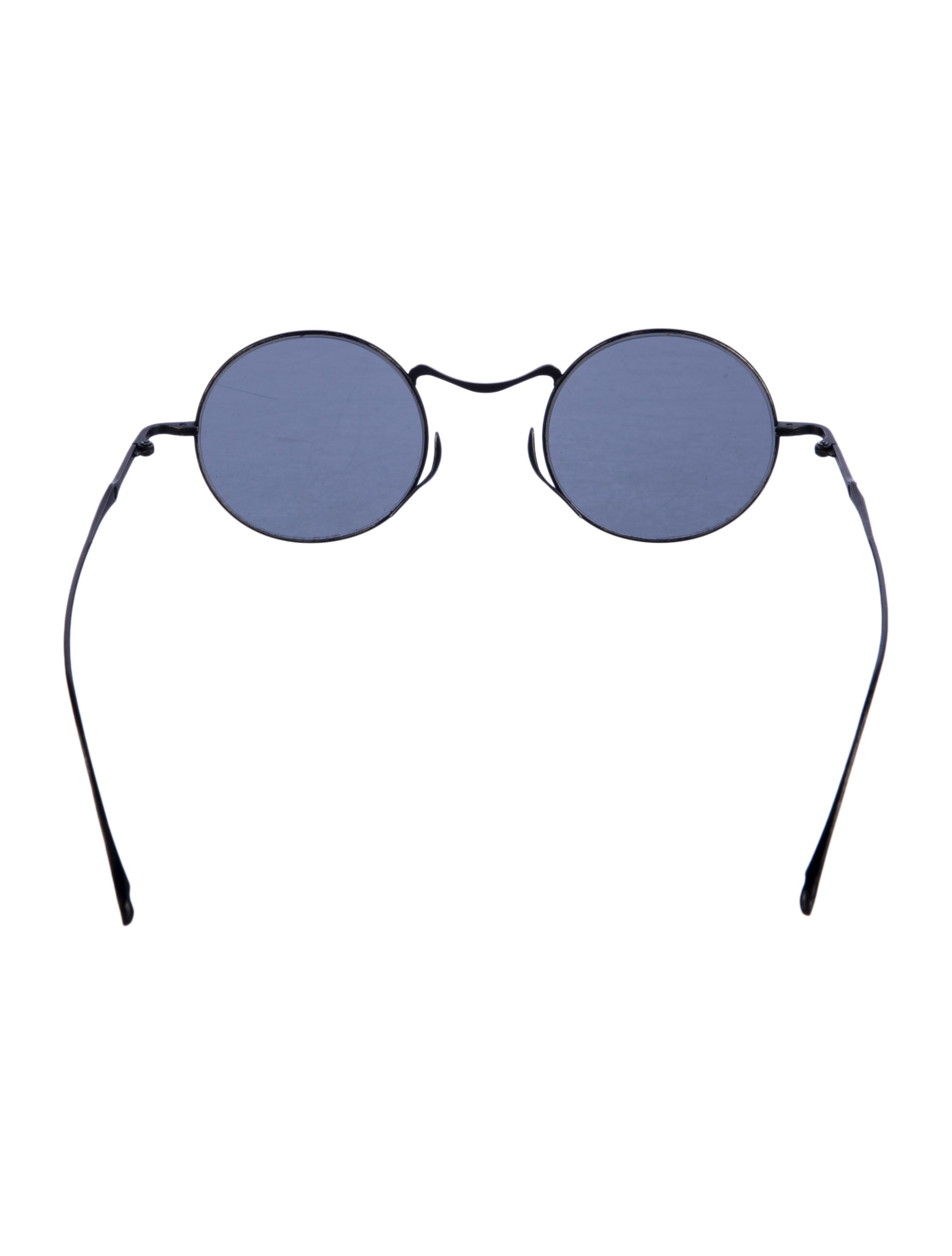 Uma Wang Rigards Round Sunglasses