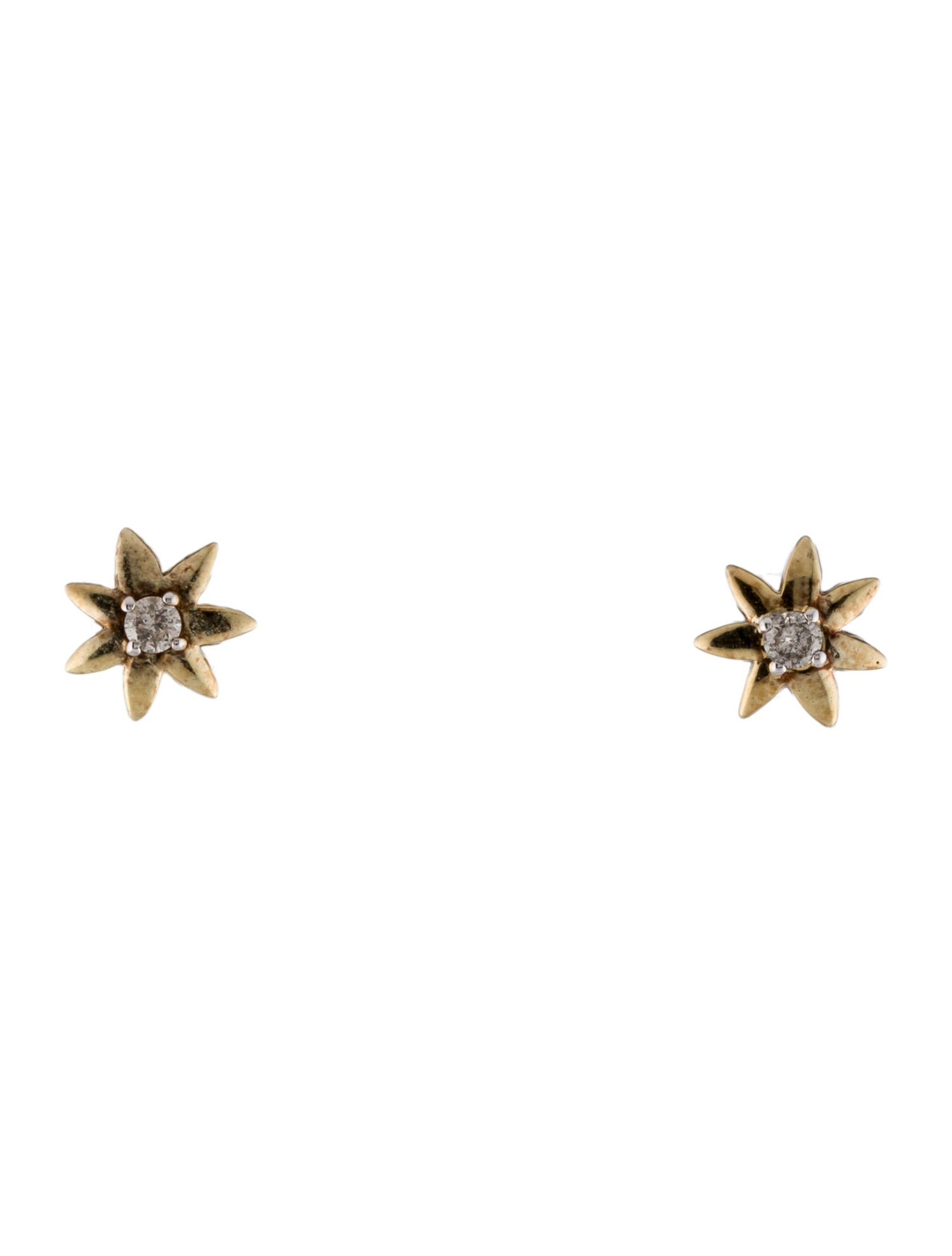 Audrey by Aurate Diamond Studs w/ Tags