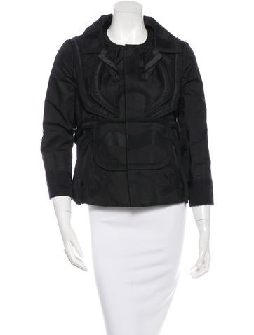 Undercover Silk Jacquard Jacket