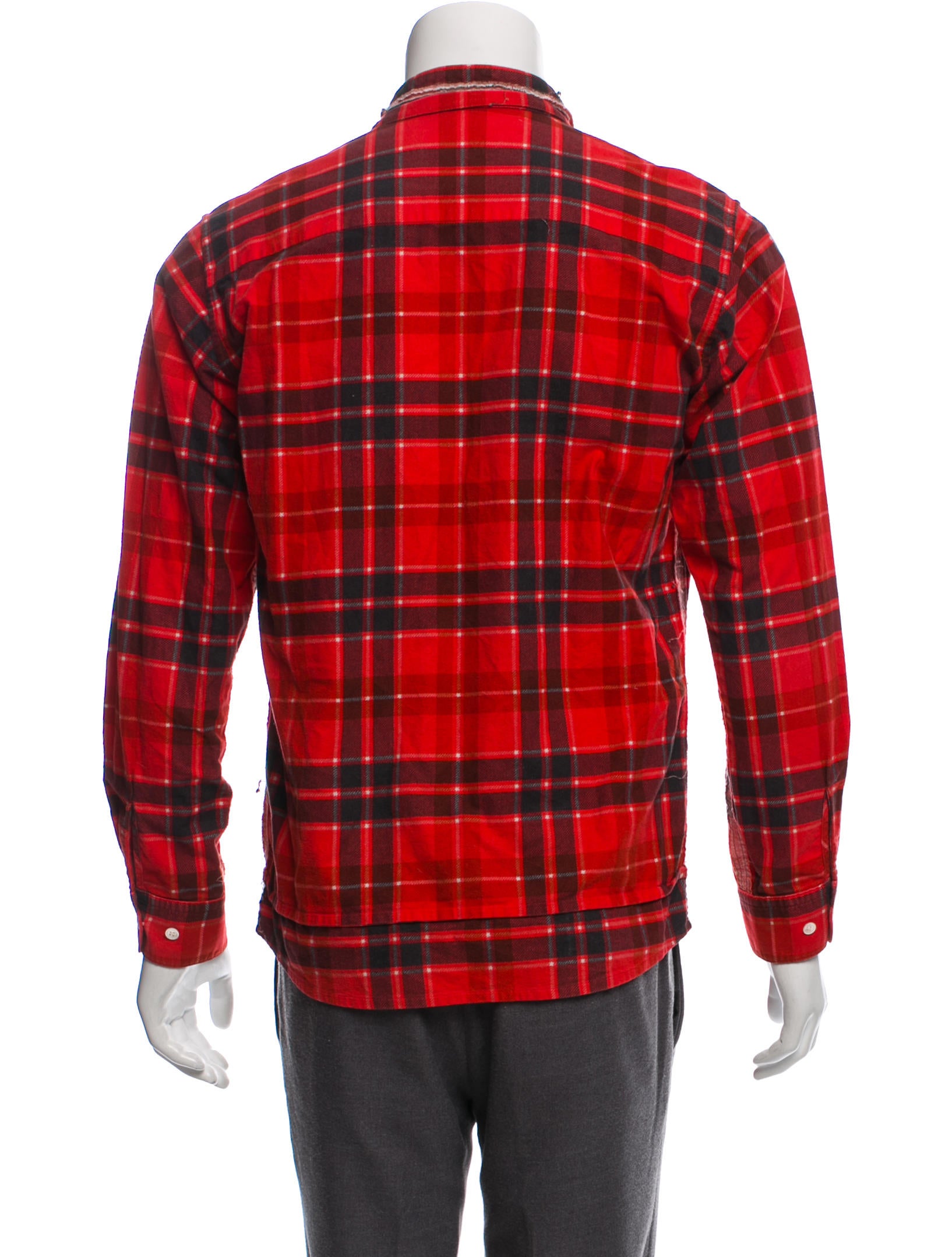 Undercover Distressed Plaid Flannel 