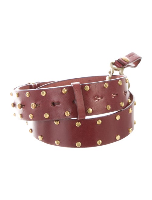 Undercover Leather Hip Belt
