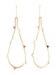 Undercover Two-Tone Spike Drop Earrings