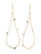 Undercover Two-Tone Spike Drop Earrings