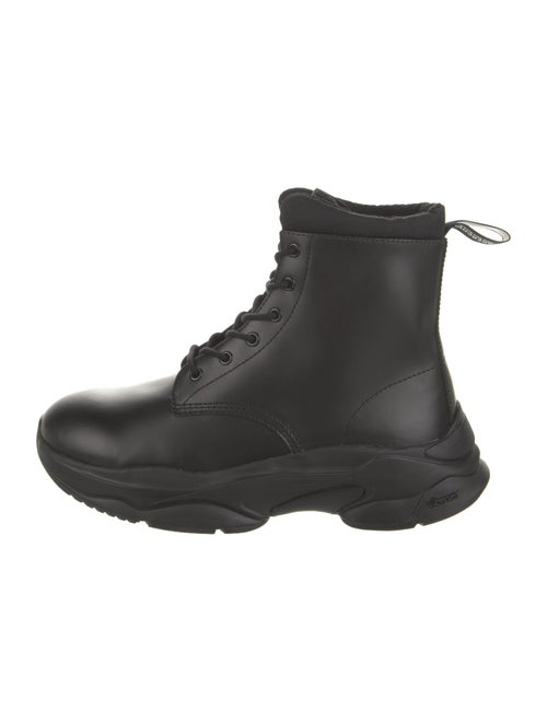 Undercover Leather Lace-Up Boots