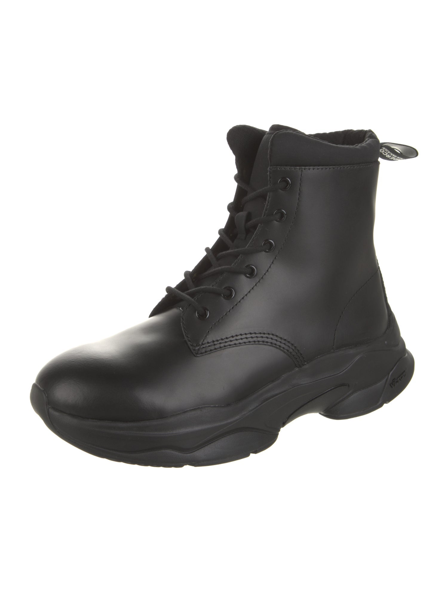 Undercover Leather Lace-Up Boots