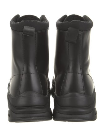 Undercover Leather Lace-Up Boots