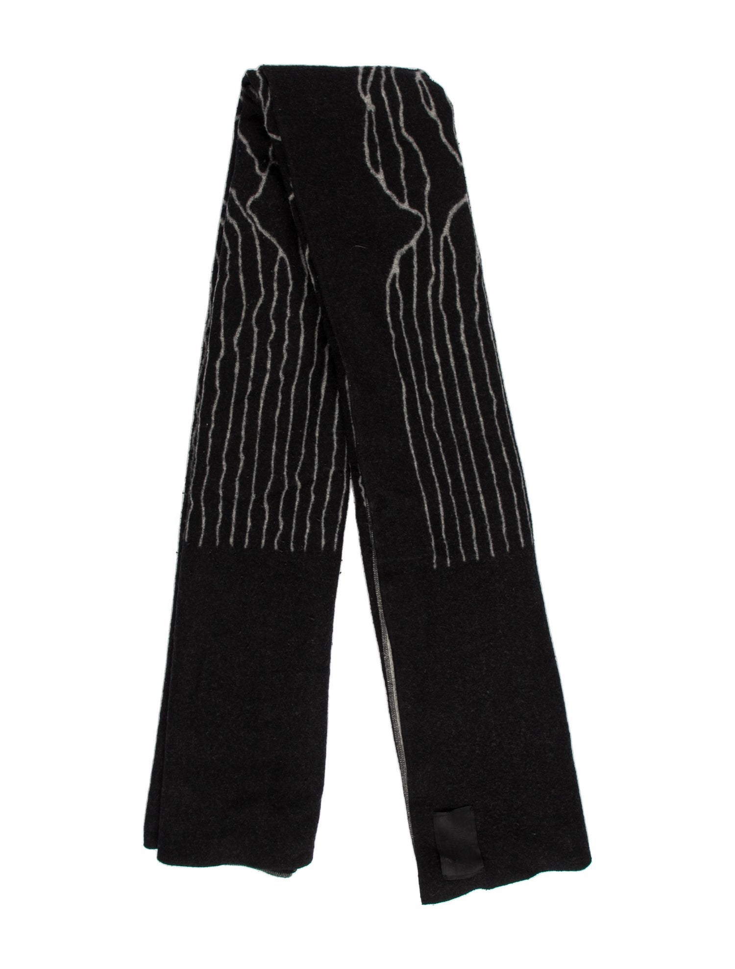 Undercover 'Joy Division - Unknown Pleasures' Wool Scarf