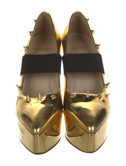 Undercover Patent Leather Studded Accents Pumps