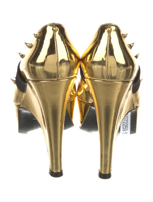 Undercover Patent Leather Studded Accents Pumps