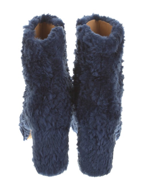 Undercover Shearling Combat Boots