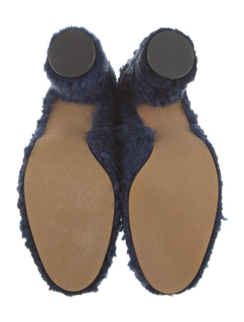 Undercover Shearling Combat Boots