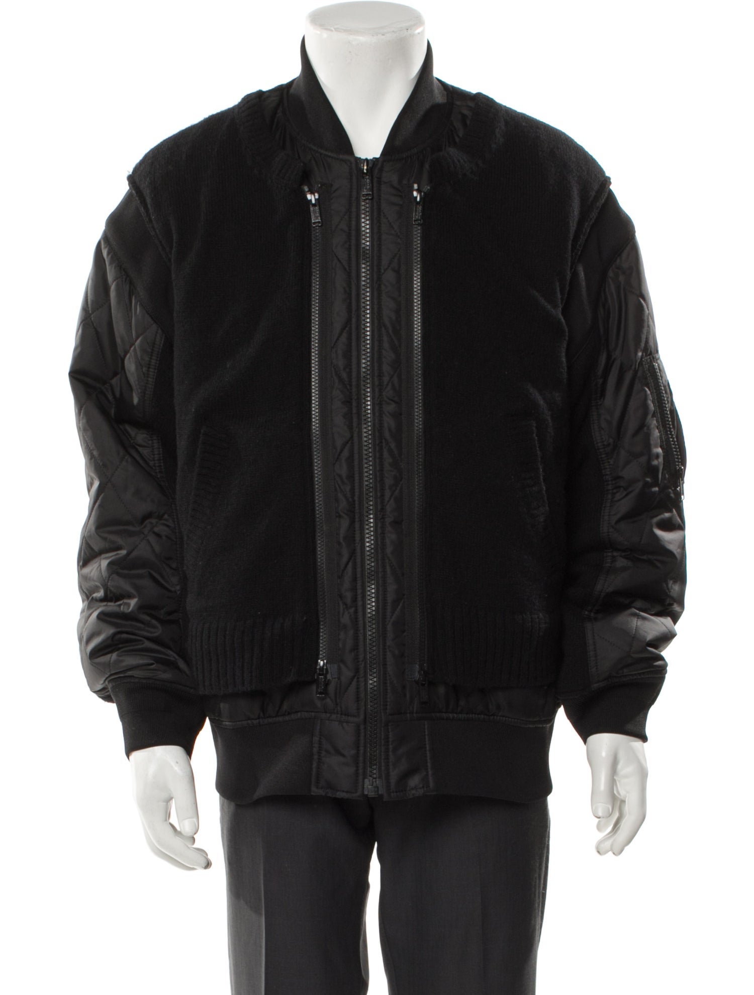 Undercover Hybrid Bomber Bomber Jacket