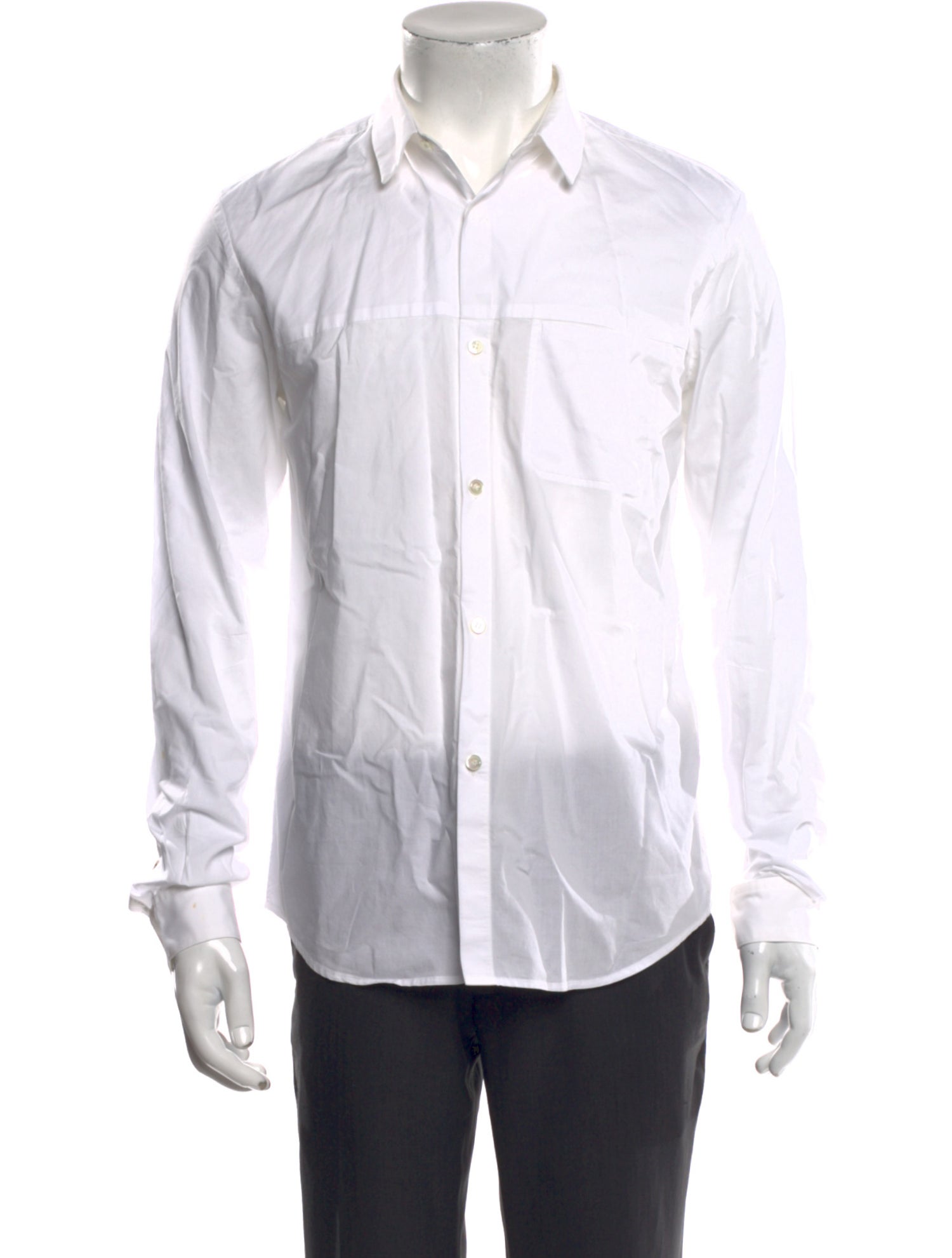 Undercover Striped Long Sleeve Dress Shirt