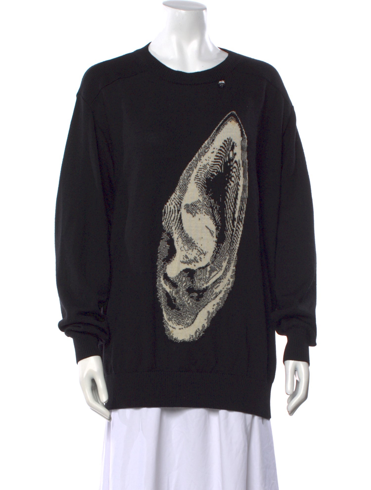Undercover Wool Graphic Print Sweater