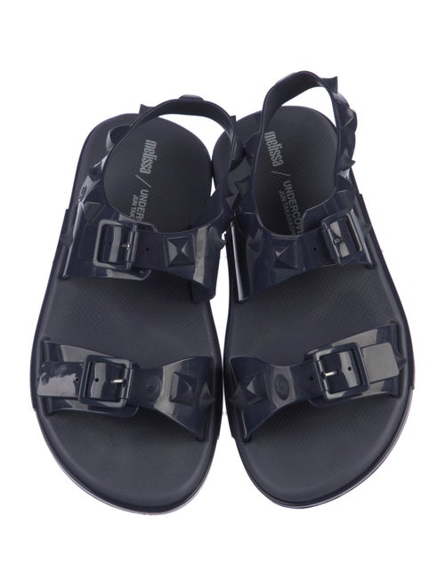 Undercover Rubber Slingback Sandals