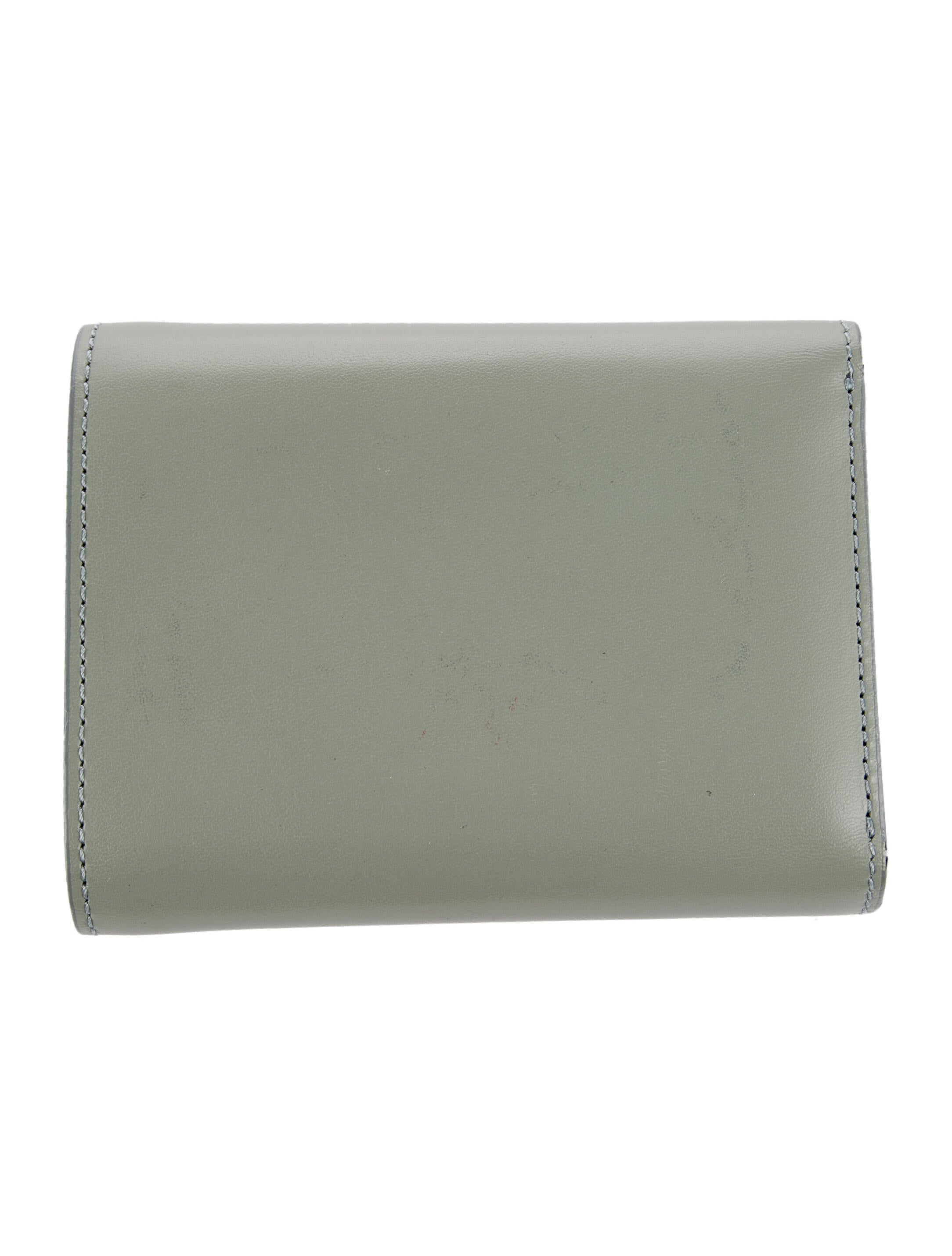 Ralph Lauren Purple Label Alligator Card Holder - Brown