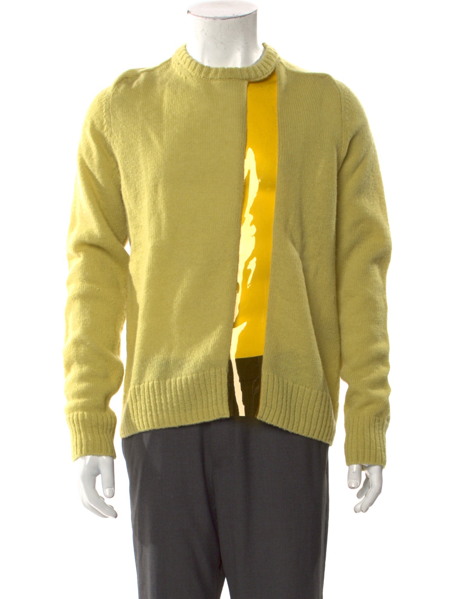 Undercover Wool Graphic Print Pullover