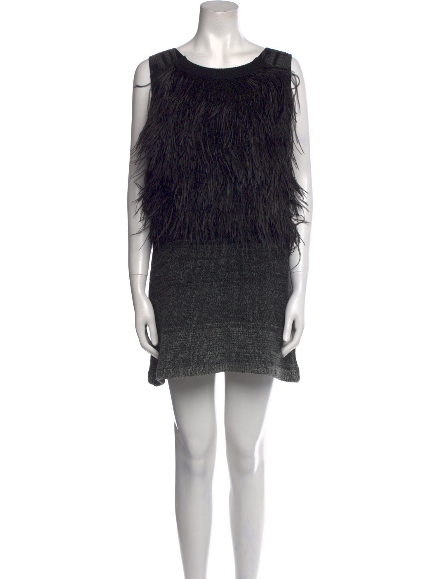 Undercover Scoop Neck Mini Dress