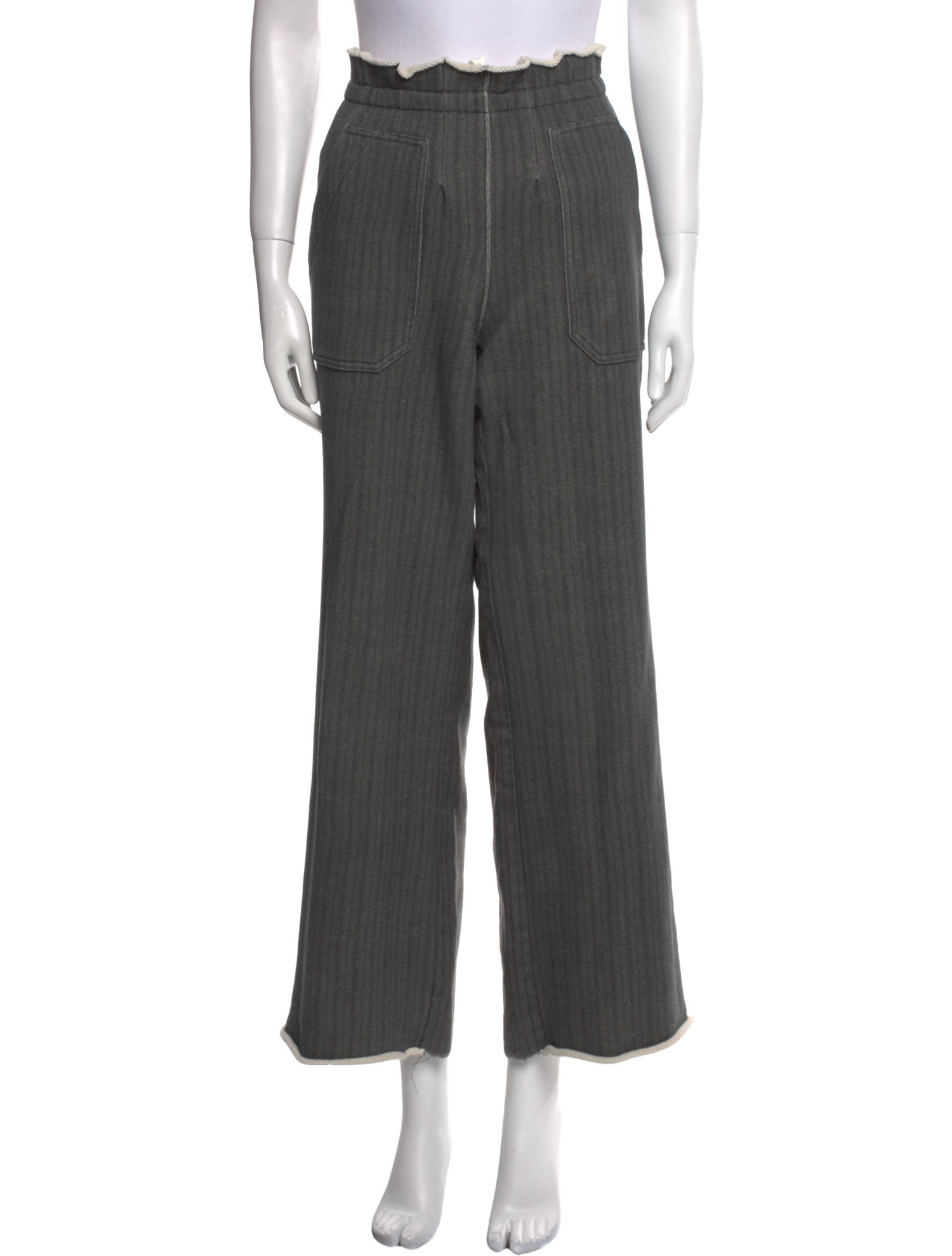 Undercover Wool Wide Leg Pants