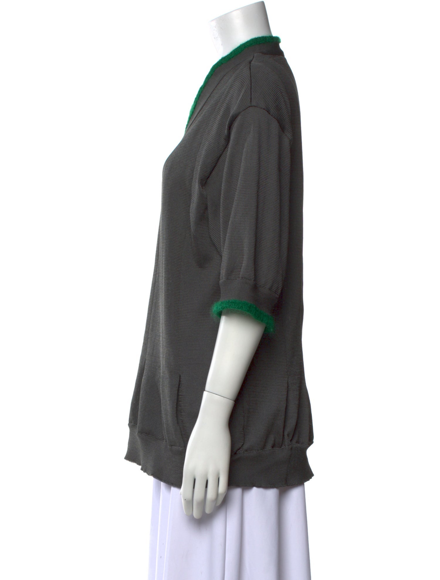 Undercover Mohair V-Neck Top