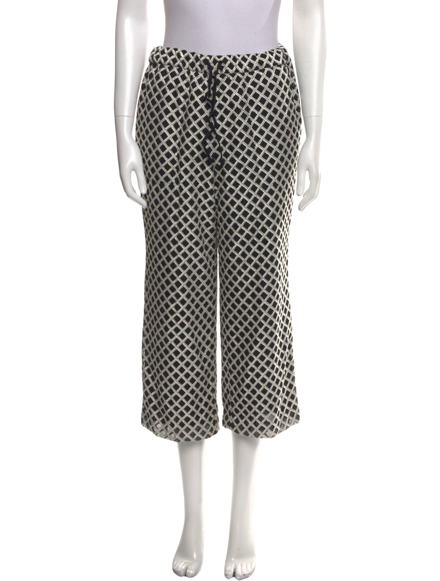 Undercover Printed Wide Leg Pants