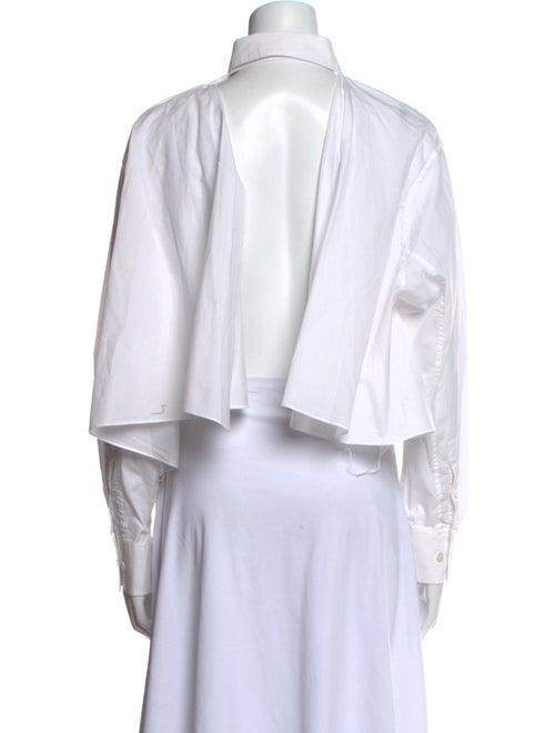 Undercover Long Sleeve Button-Up Top