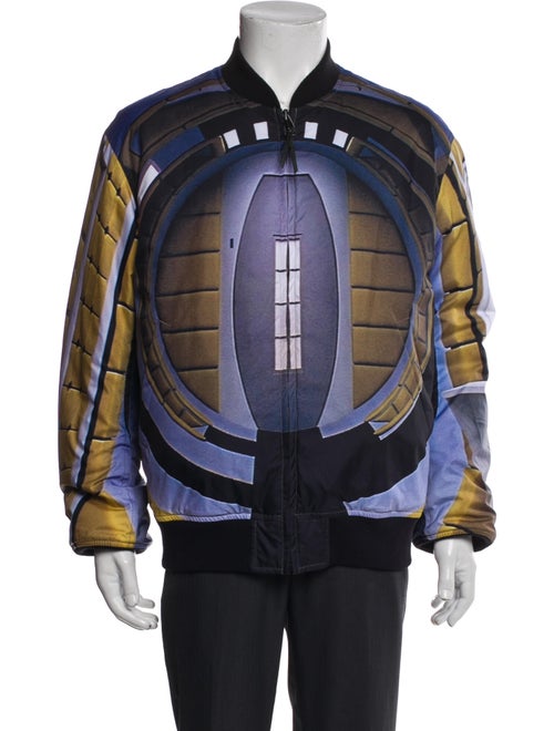 Undercover Graphic Print Puffer Coat